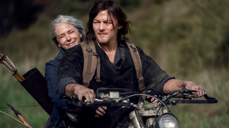 norman reedus melissa mcbride carol daryl the walking dead