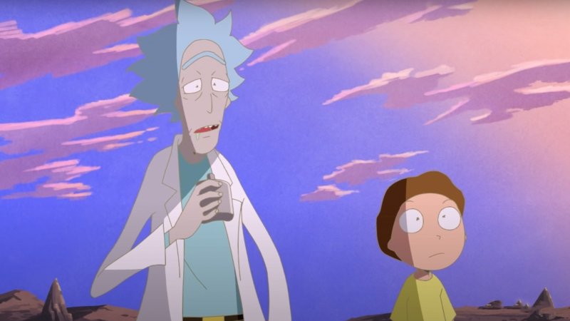 rick and morty anime series