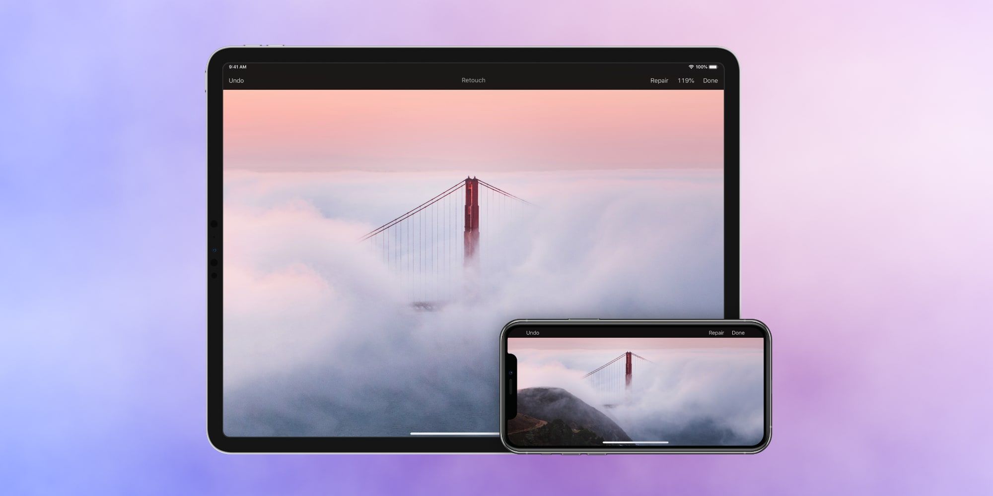 Apple iPhone iPad Pixelmator Repair Tool