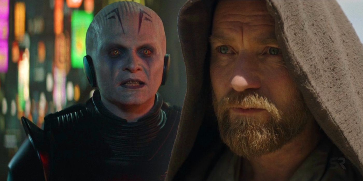Ewan McGregor as Obi Wan Kenobi with The Grand Inquisitor