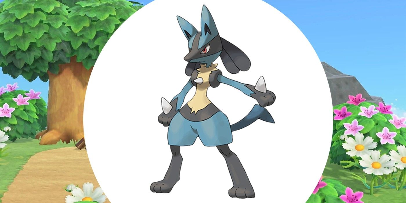 Pokemon Lucarion As Animal Crossing Villager