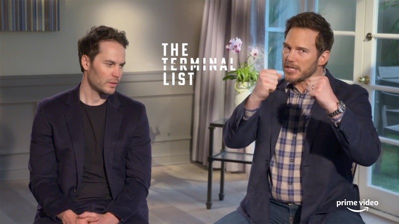 The Terminal List Interview Chris Pratt Taylor Kitsch Discuss Amazon Thriller