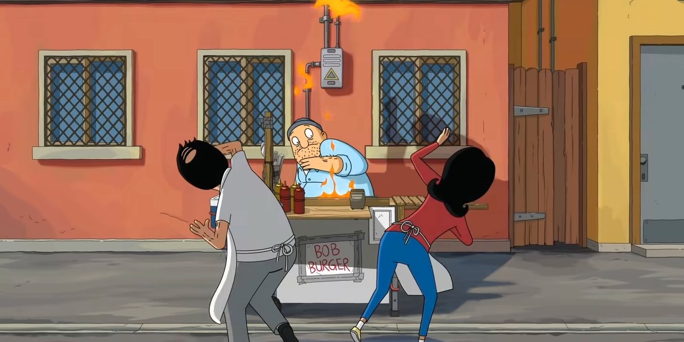 bobs burgers movie bob burger cart