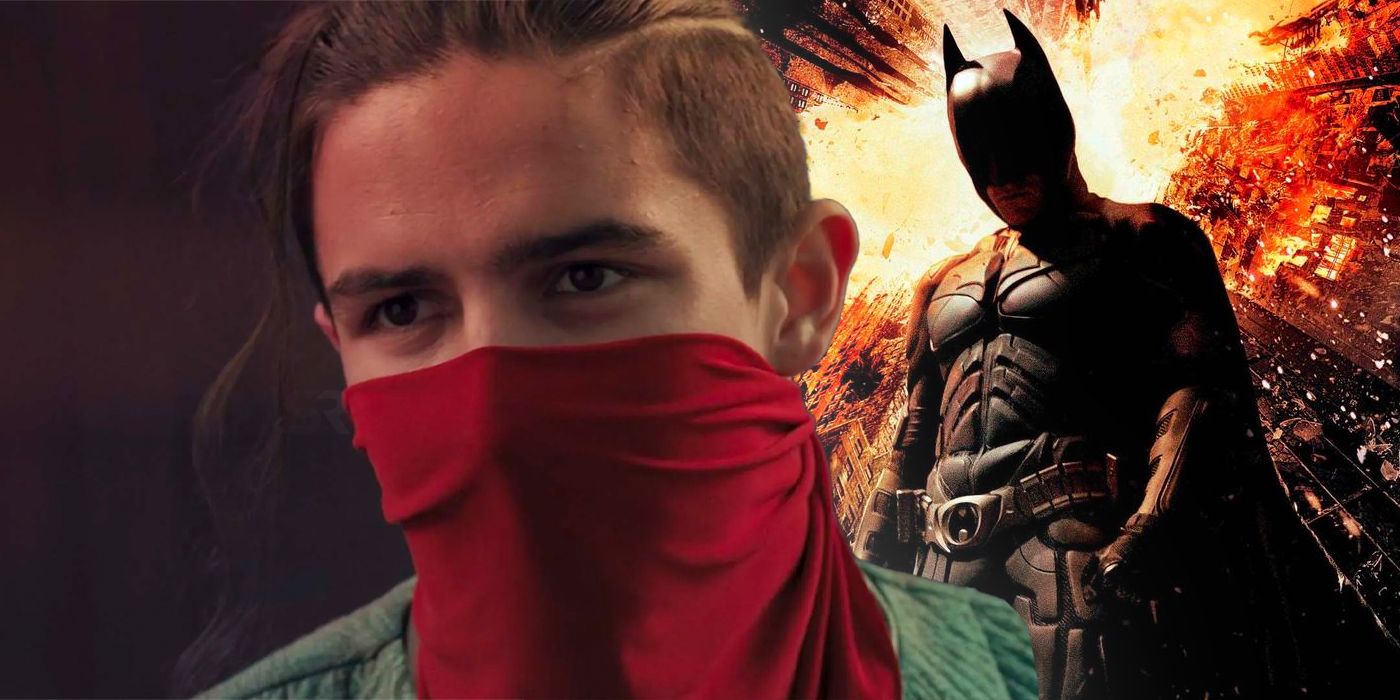 Aramis Knight as Red Dagger in Moon Knight Dark Knight Rises