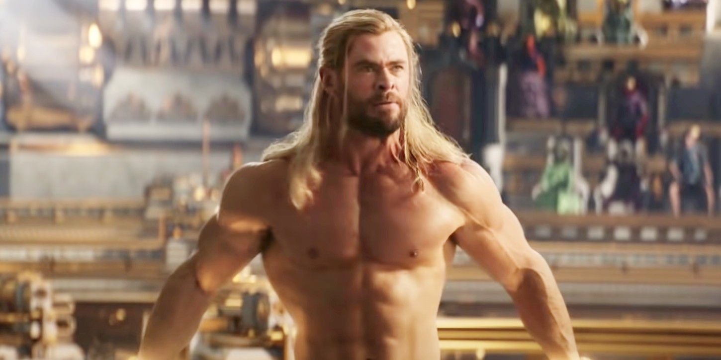 Chris Hemsworth as Thor in Love and Thunder
