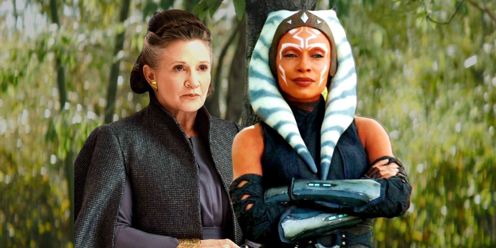 Rosario Dawson Carrie Fisher