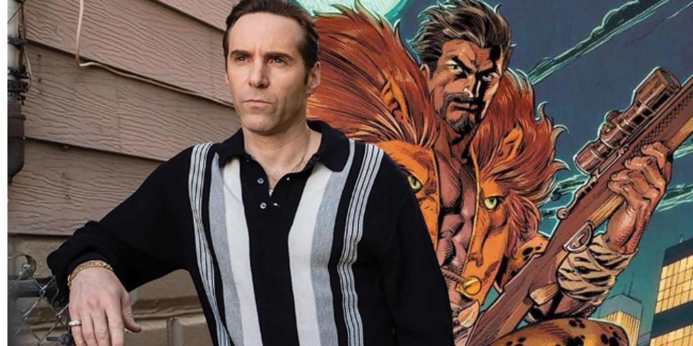 alessandro nivola in the many saints of newark and kraven the hunter from marvel comics