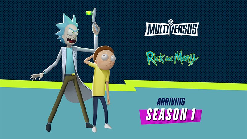 multiversus rick and morty reveal
