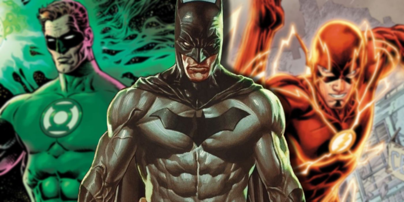 Batman Green Lantern and Flash DC Comics