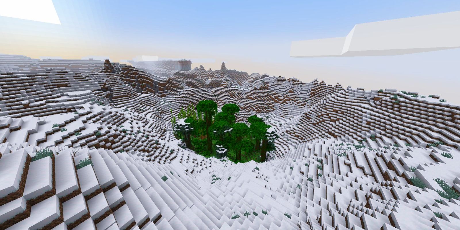 Best Minecraft Seeds For Base Building In 1.18 Jungle Powder Snow
