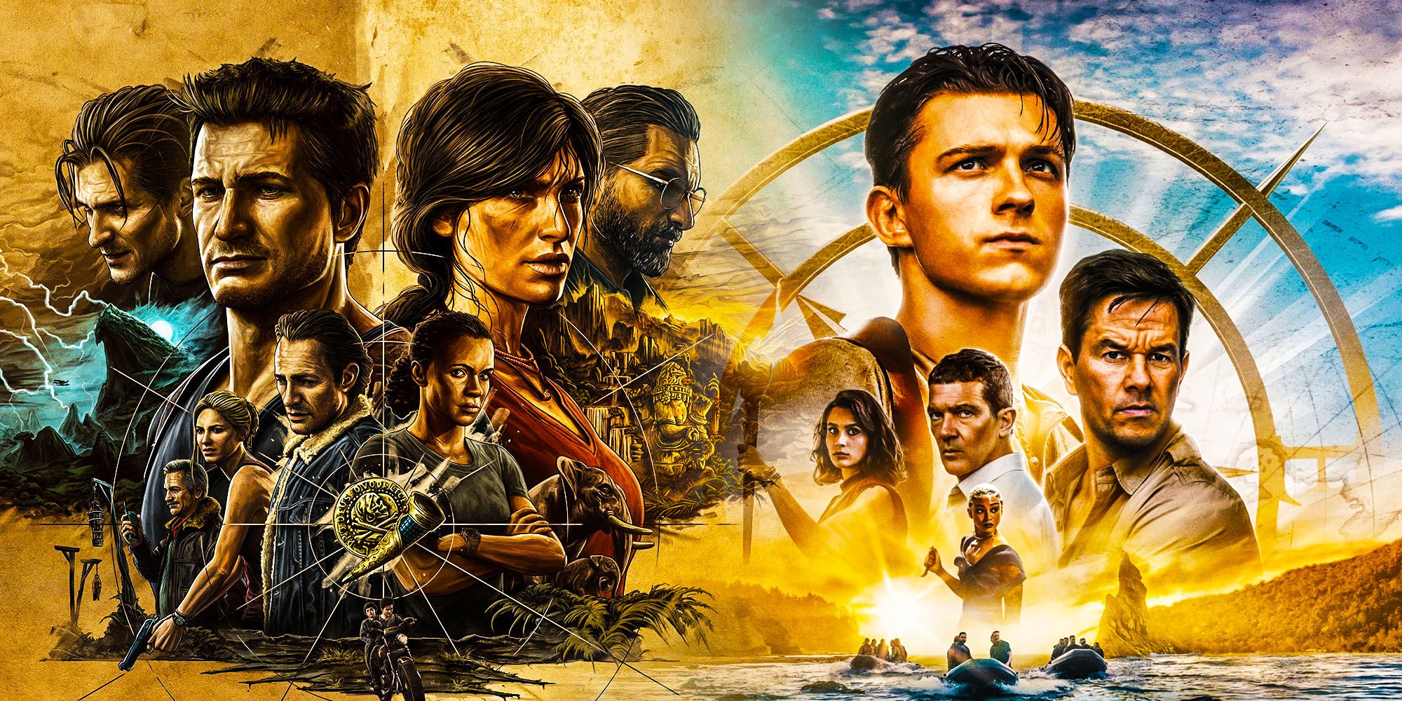 Comparaison entre le film Uncharted et les jeux video chaque