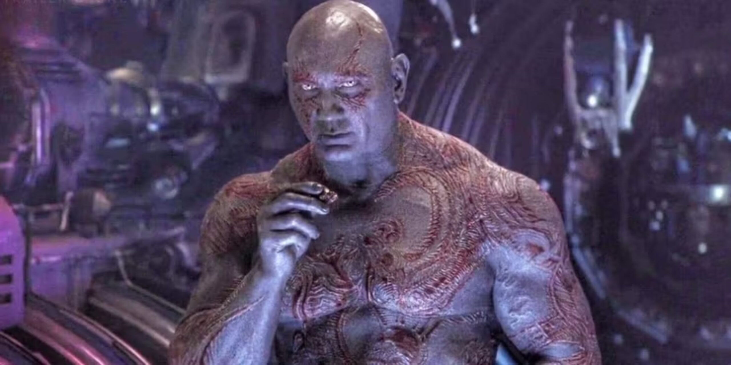 Drax eating in Avengers Infinity War scaled