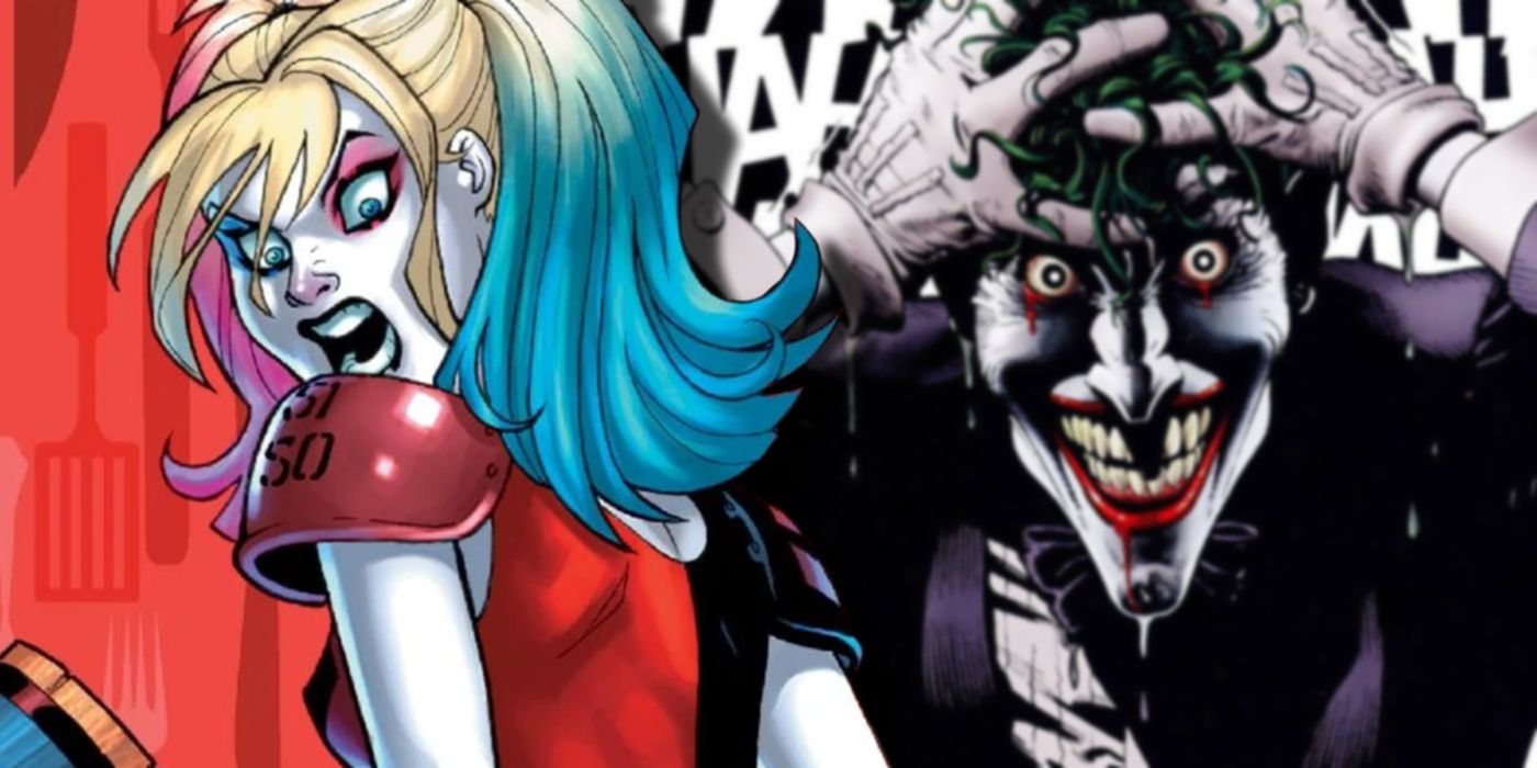 Harley Quinn and Joker Killing Joke DC Comics