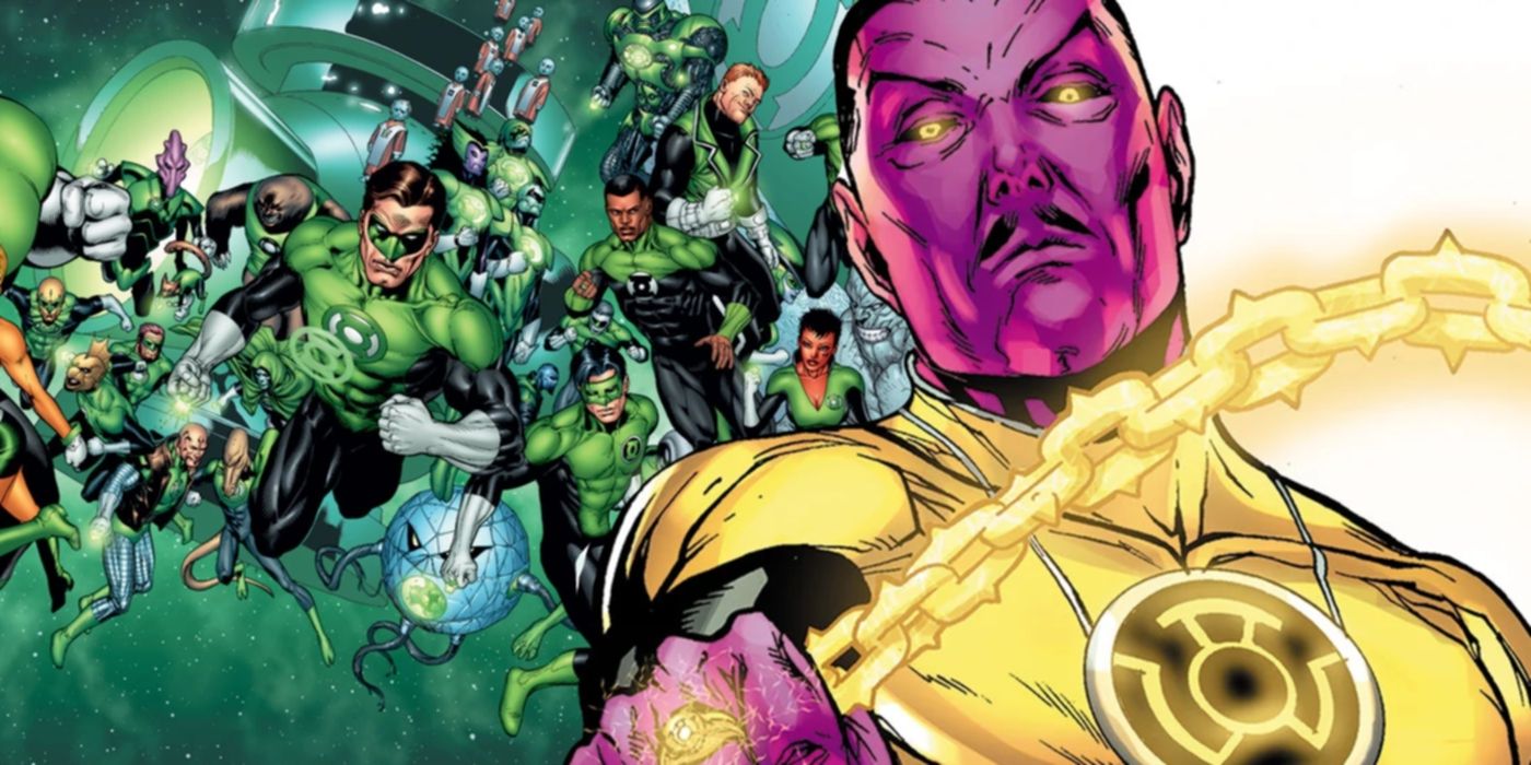 Lennemi jure de Green Lantern bat le corps en redefinissant