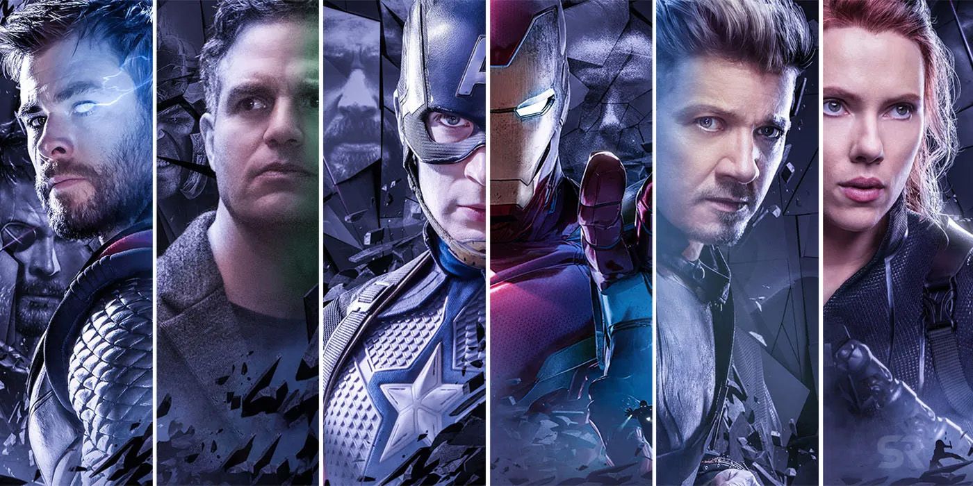 MCU The Original Six Avengers Defiance