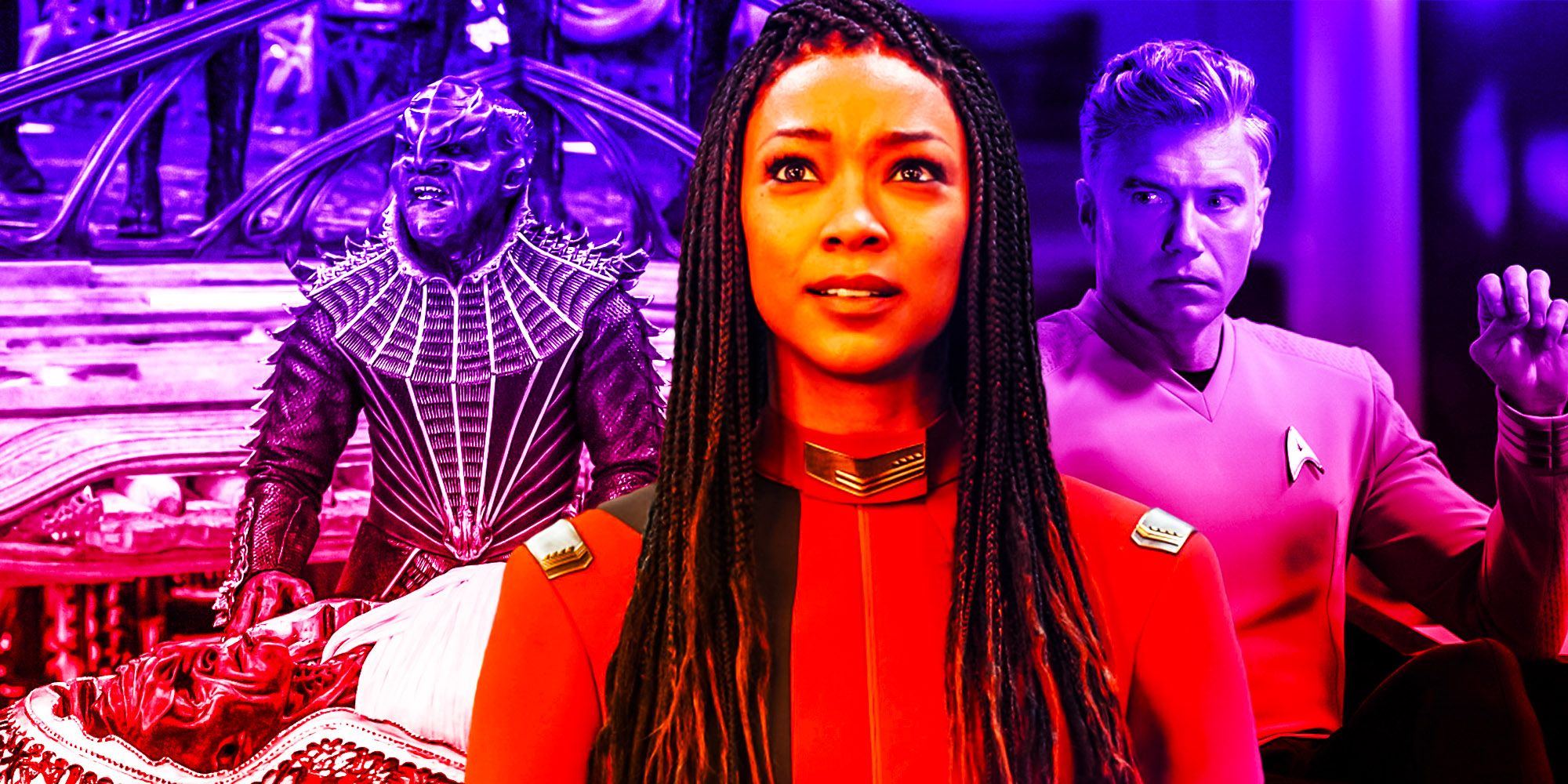 Star trek discovery captain burnham klingons strange new worlds pike
