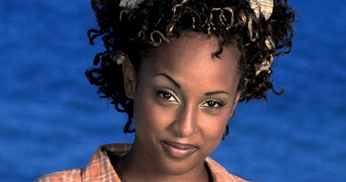 Un garcon rencontre la star mondiale Trina McGee sur le