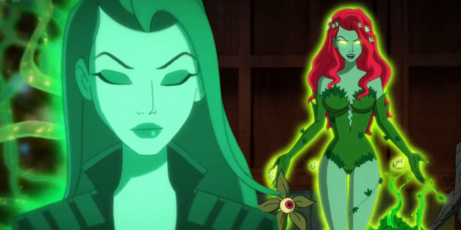 Une transformation magique de fille a donne a Poison Ivy