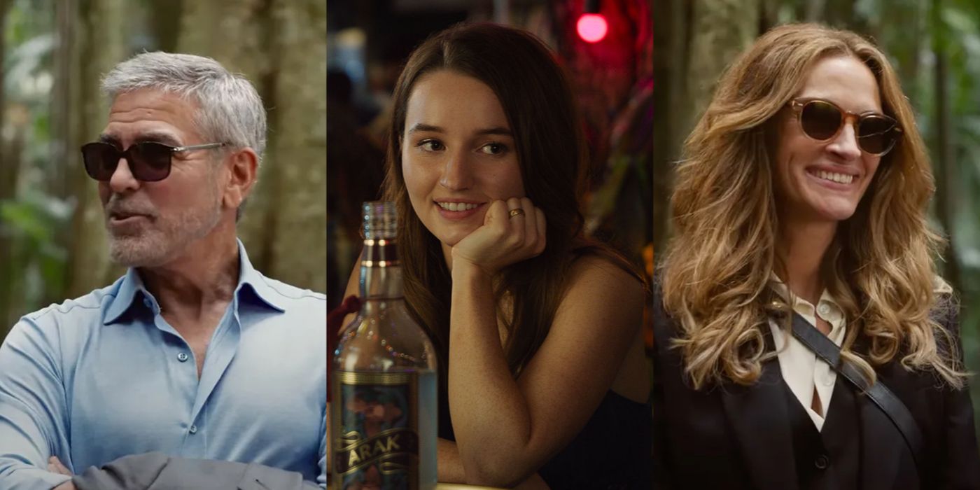 Split image of David, Lily and Georgia