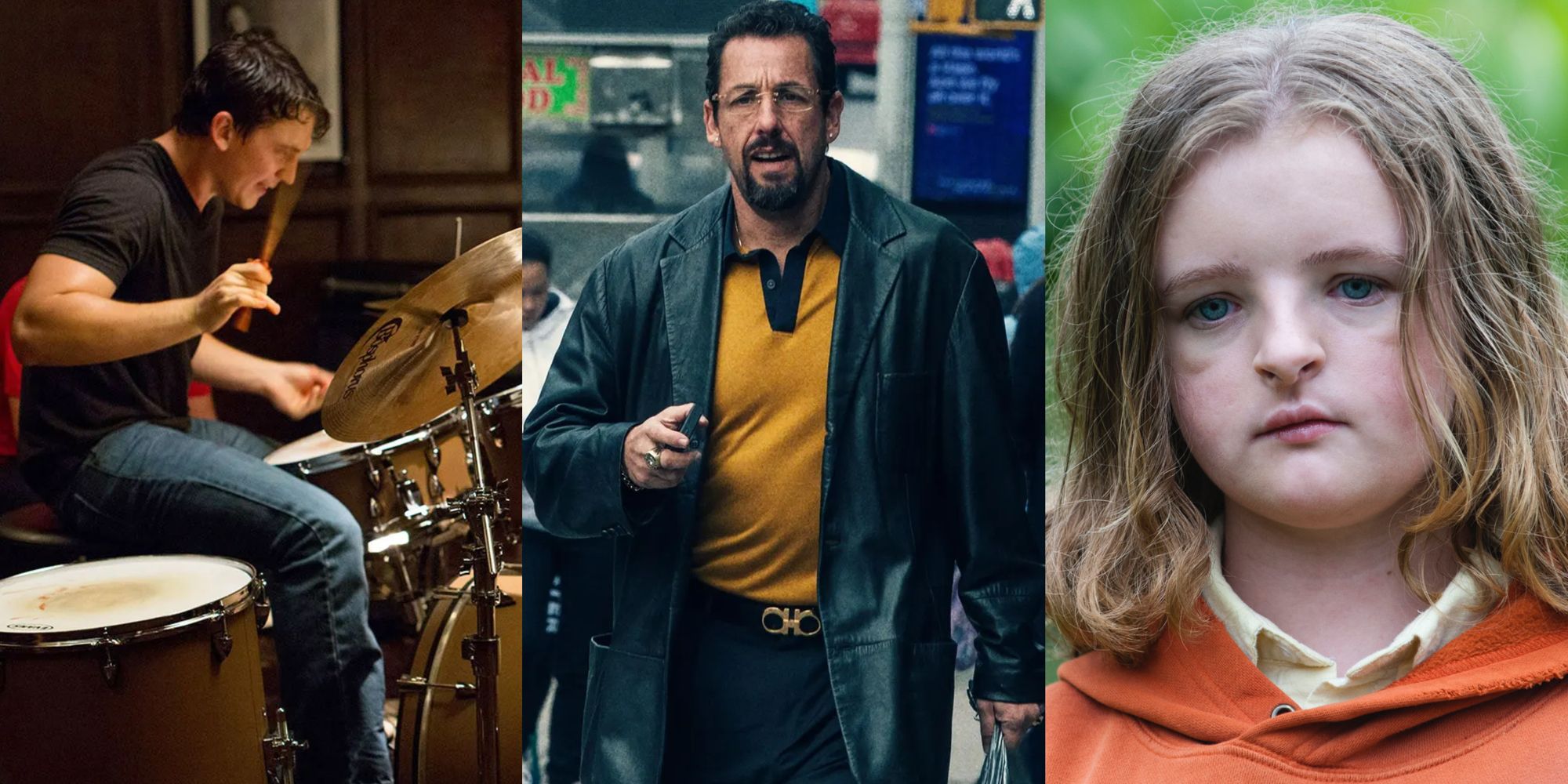 Whiplash, Uncut Gems and Hereditary