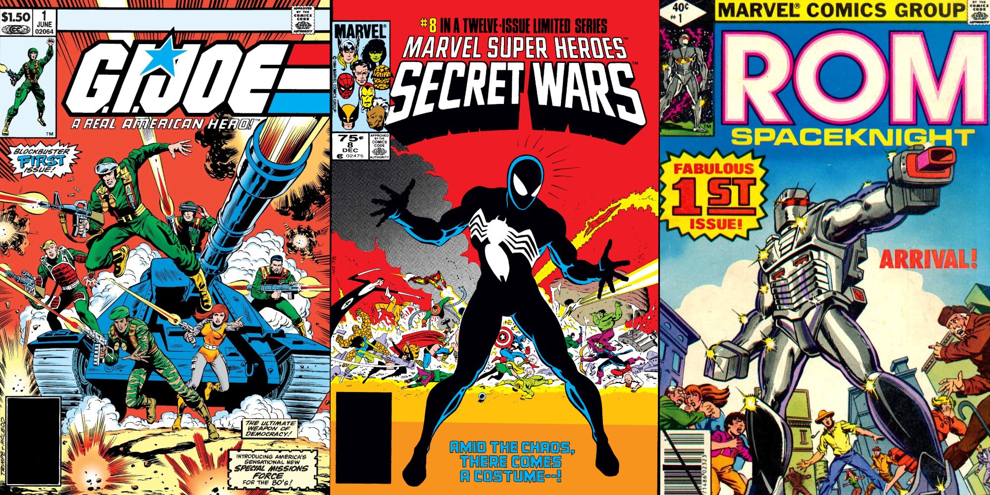 10 meilleures bandes dessinees basees sur des jouets