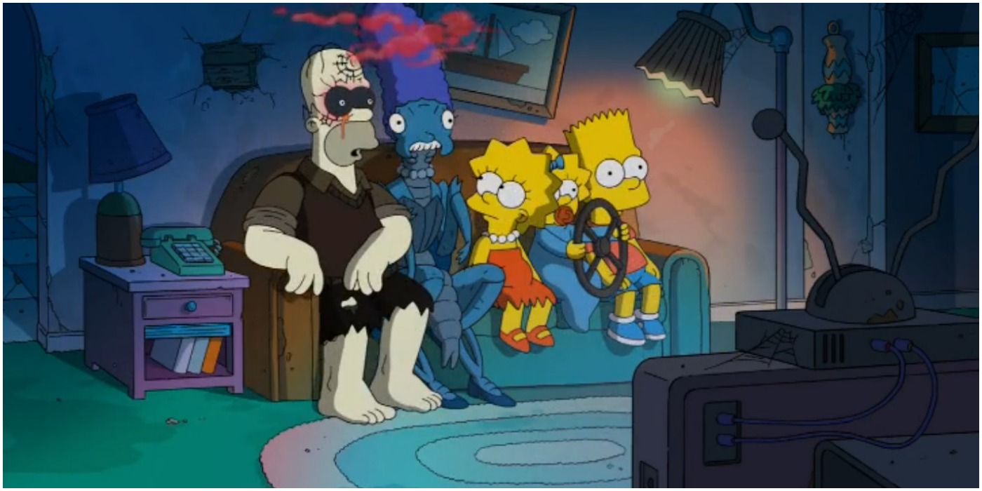15 blagues de The Simpsons: Treehouse of Horror qui ont déjà mal vieilli