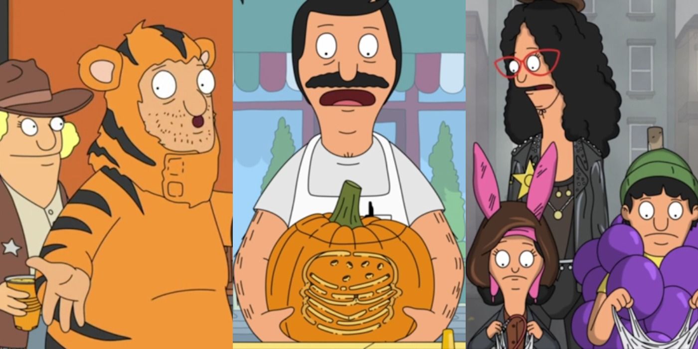 Bobs Burgers Halloween specials collage