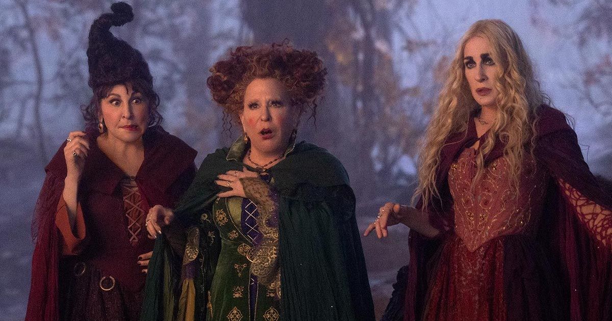 Hocus Pocus 2 Mary, Winifred, and Sarah Sanderson