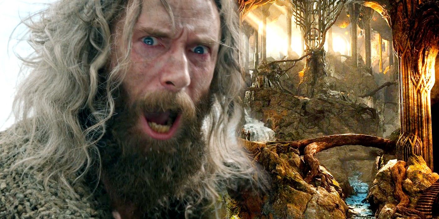Daniel Weyman as Stranger in Rings of Power and Mirkwood in Hobbit