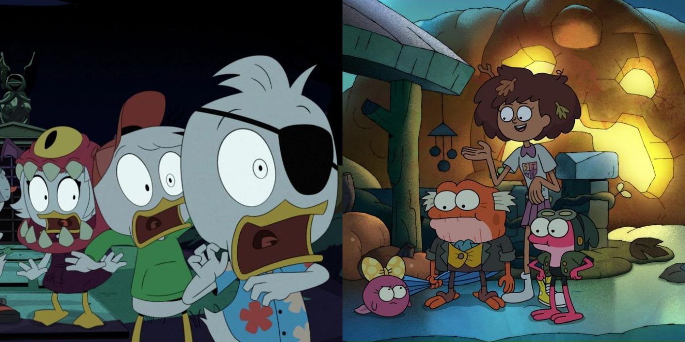 Disney Animated Halloween Episodes Featured Image
