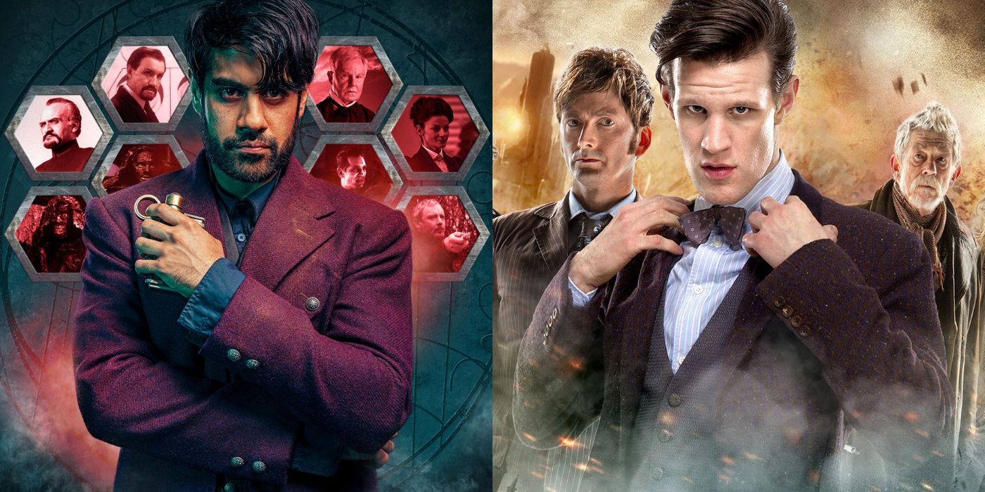 The Doctor and the Master from Doctor Who