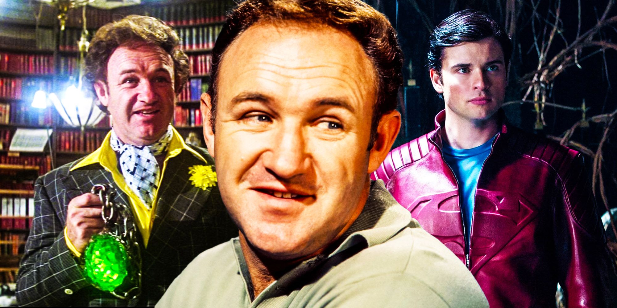 Gene Hackman Lex Luthor smallville Clark Kent