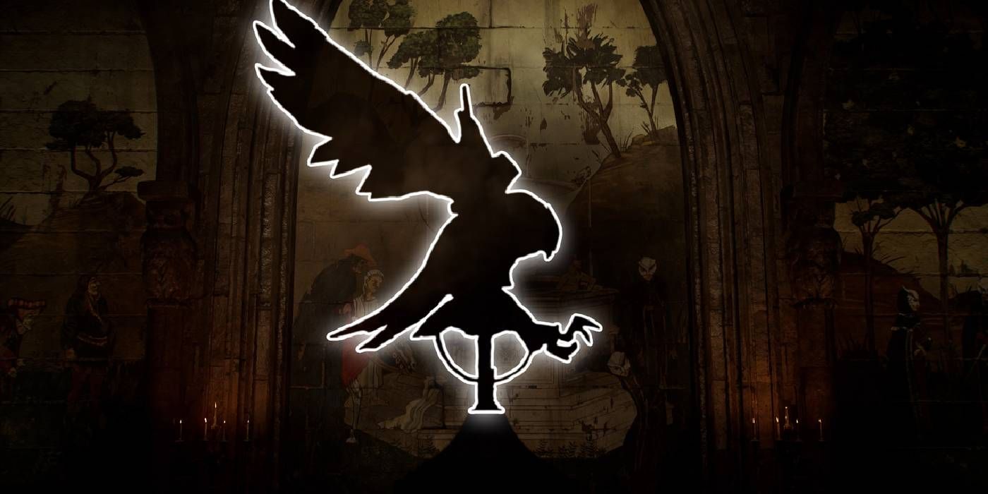 Gotham Knights Mission 2.2 Owl Puzzle Shadow Solved Using Spotlight to Cast Owl Shadow on Mural Wall