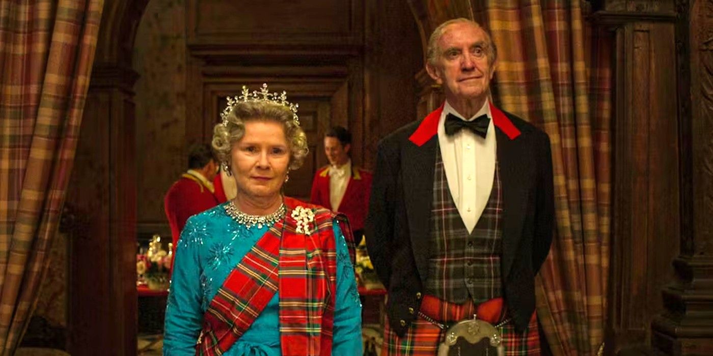 The Crown season 5 Jonathan Pryce Imelda Staunton