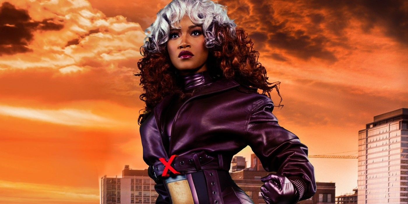 Keke Palmer dressed as X-Men Rogue for Halloween