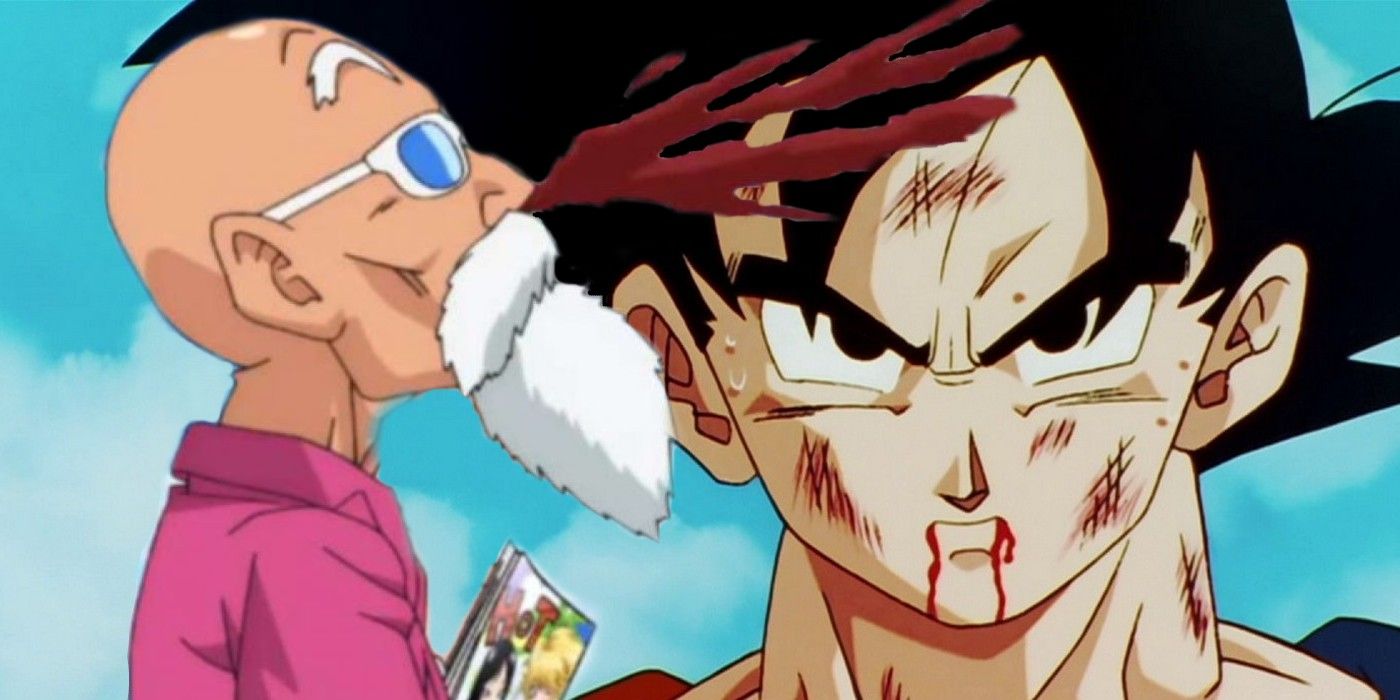 La perte de Goku face a Maitre Roshi a cree