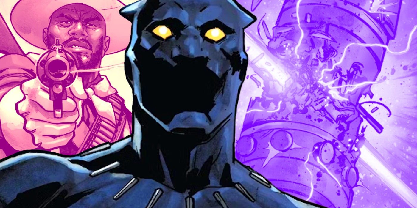 black panther vibranium shot