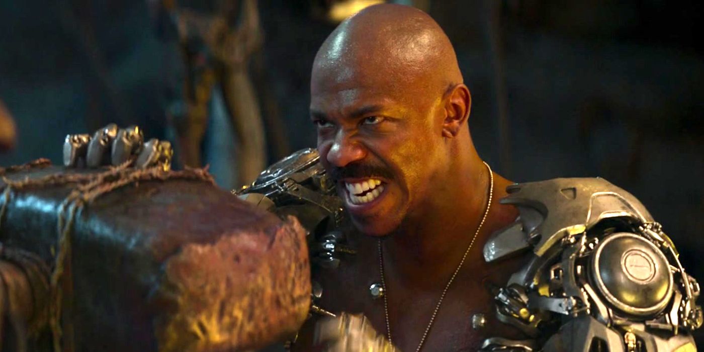 Mehcad Brooks as Jax in Mortal Kombat