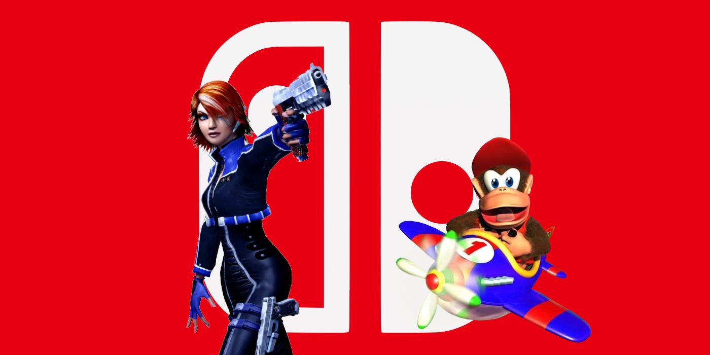 Nintendo Switch Online N64 Diddy Kong Racing Perfect Dark
