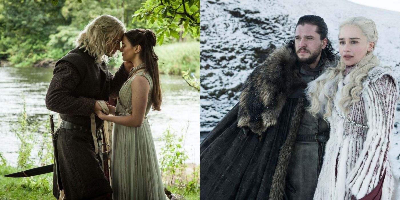 Rhaegal Lyanna Jon Daenerys