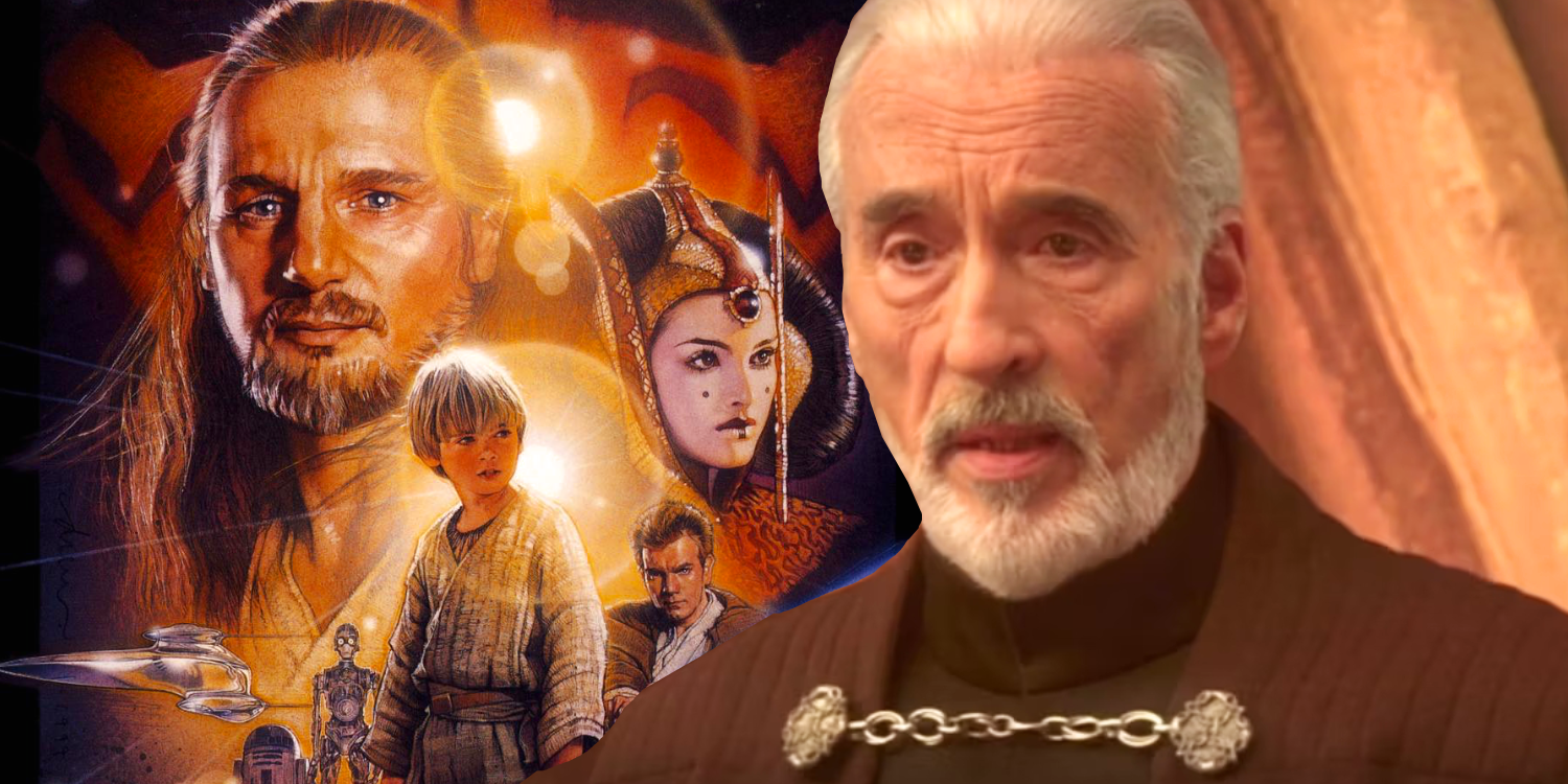 Count Dooku and Star Wars Episode 1- The Phantom Menace
