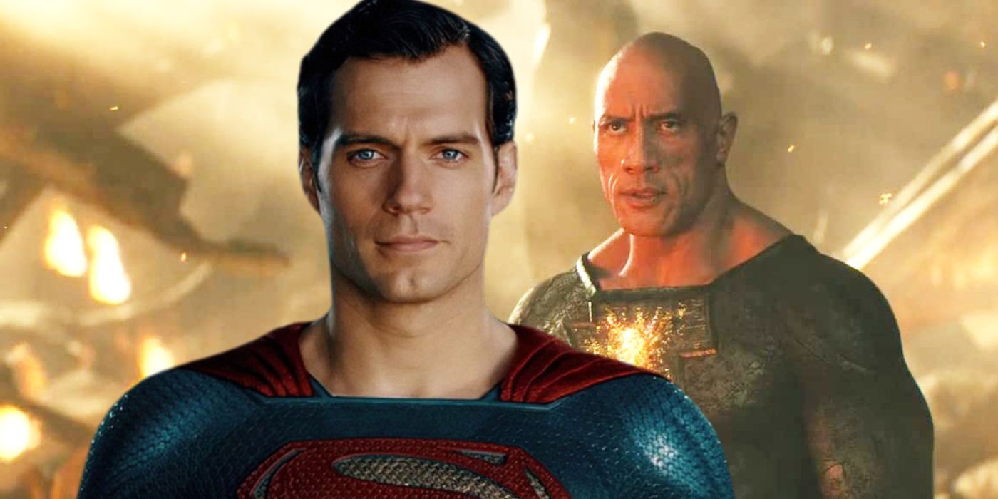 Black Adam and Superman custom image