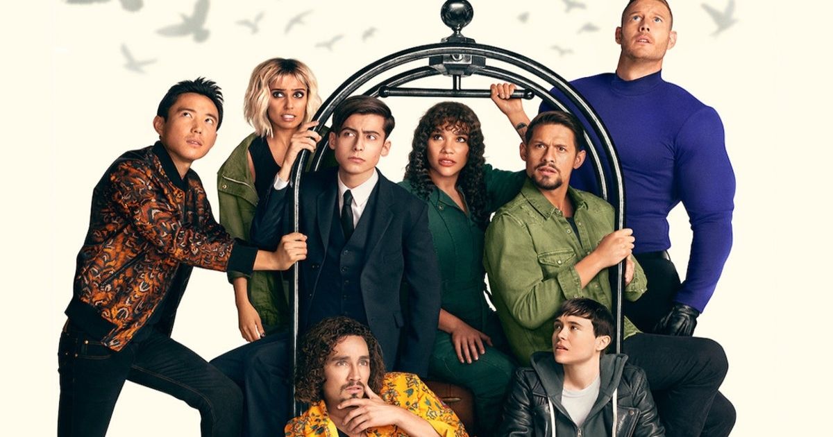 The cast of the Umbrella Academy