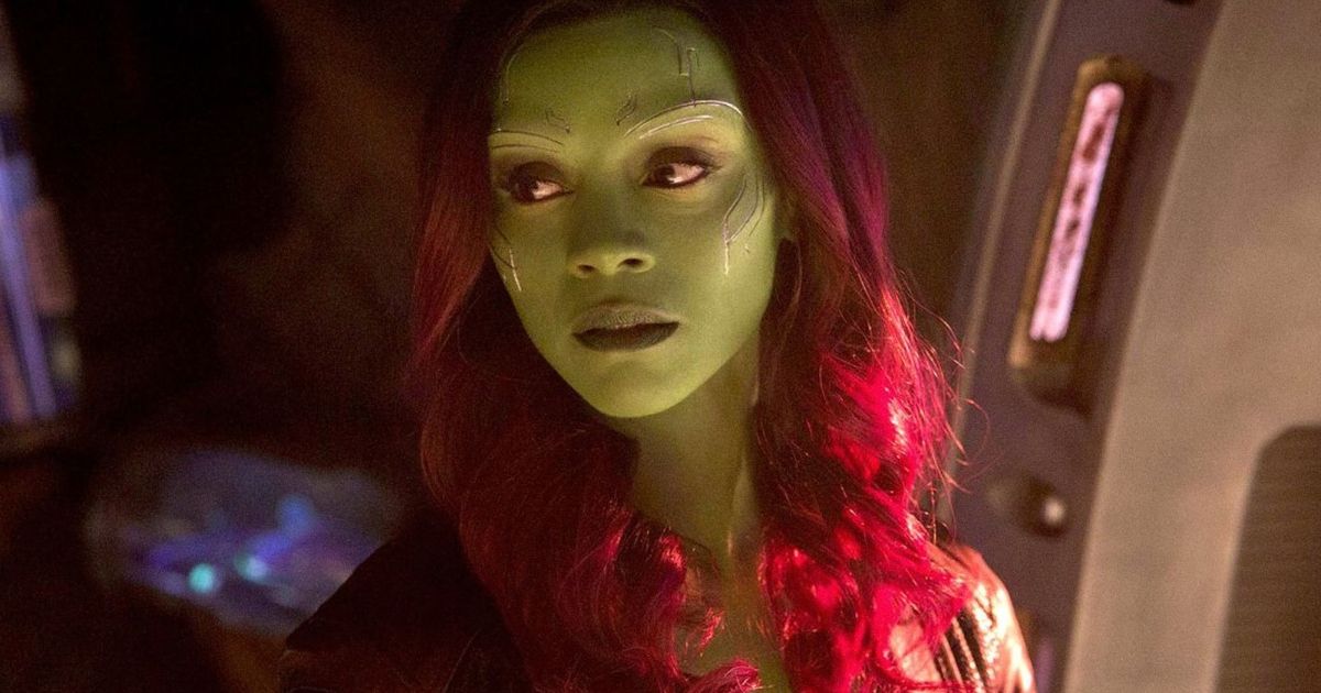 zoe saldana gamora guardians of the