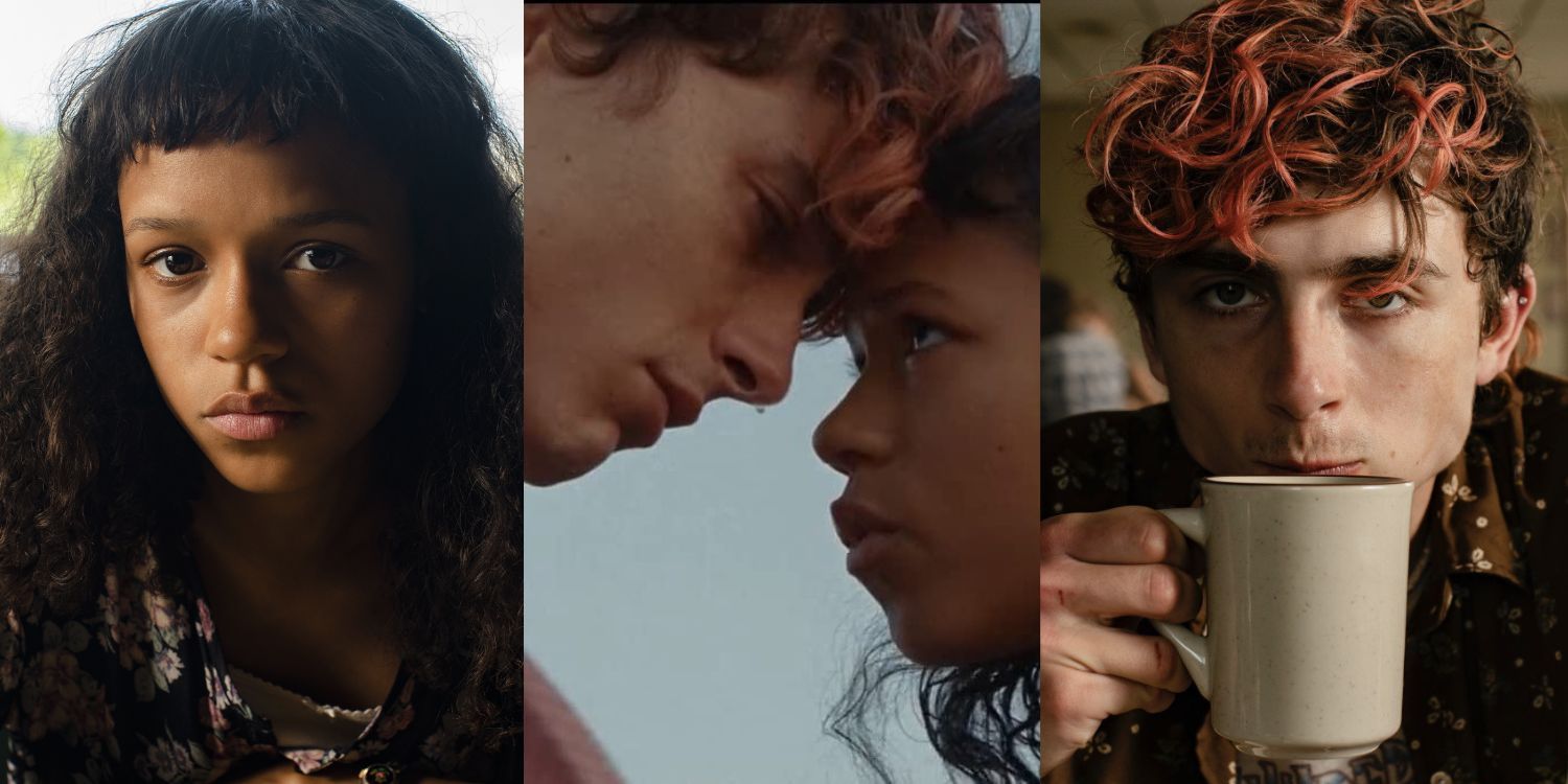 Taylor Russell and Timothee Chalamet Bones and All