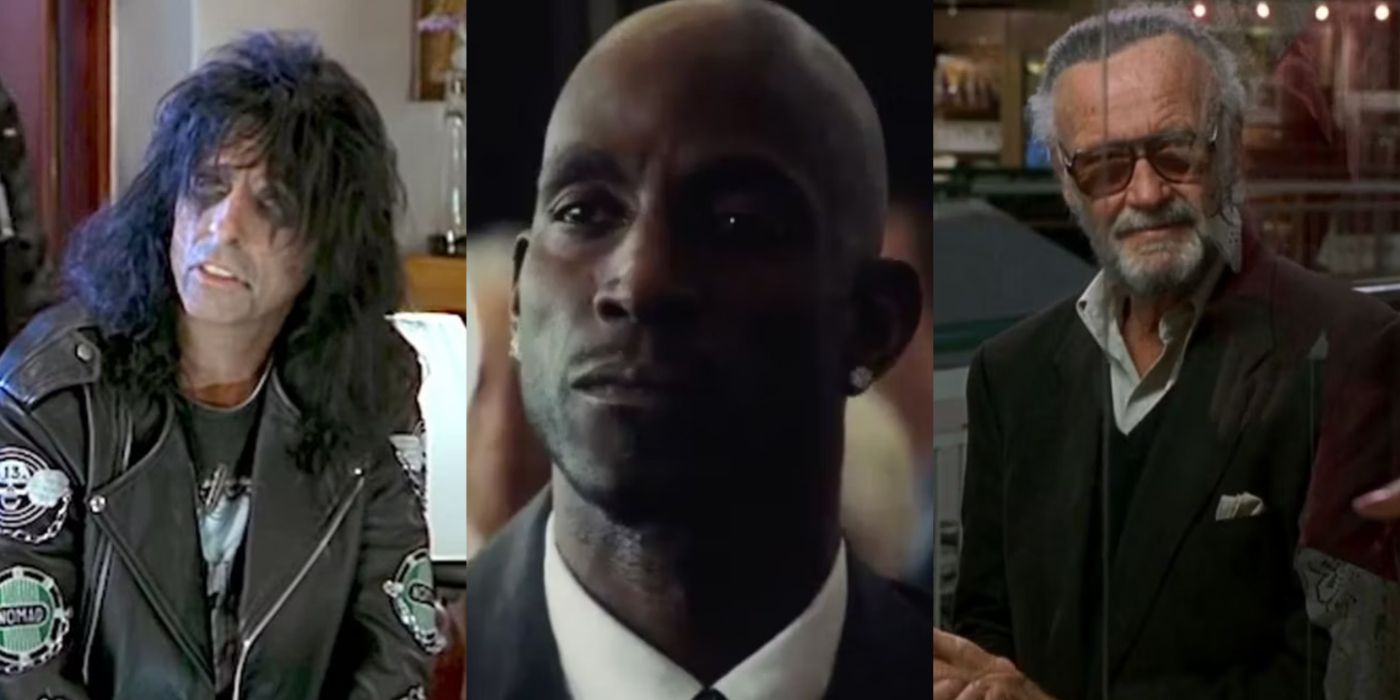 Split image of Wayne's World, Uncut Gems, and Mallrats