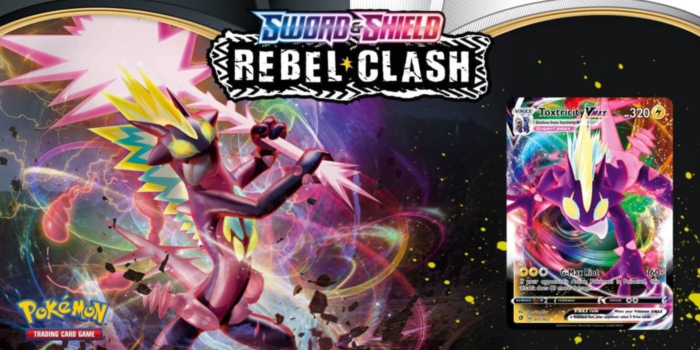 Pokemon Sword and Shield: Rebel Clash TCG.