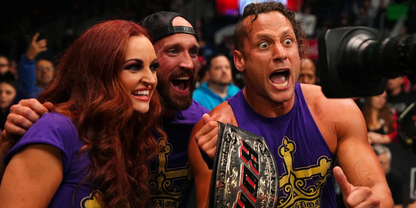 The Kingdom makes their presence felt during their AEW debut on Rampage.