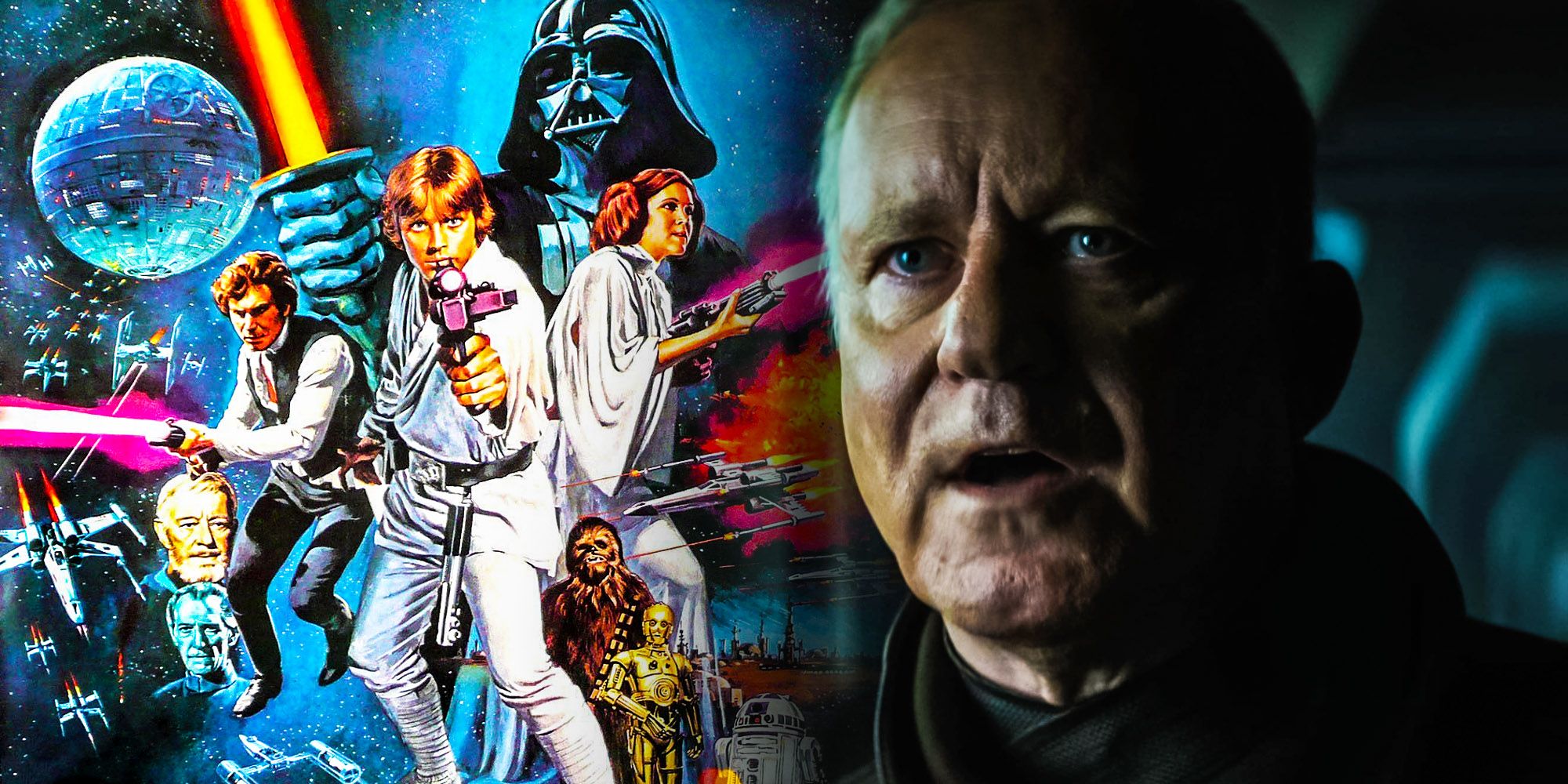 Andor Luthen Rael Star wars a new hope luke han leia obi wan