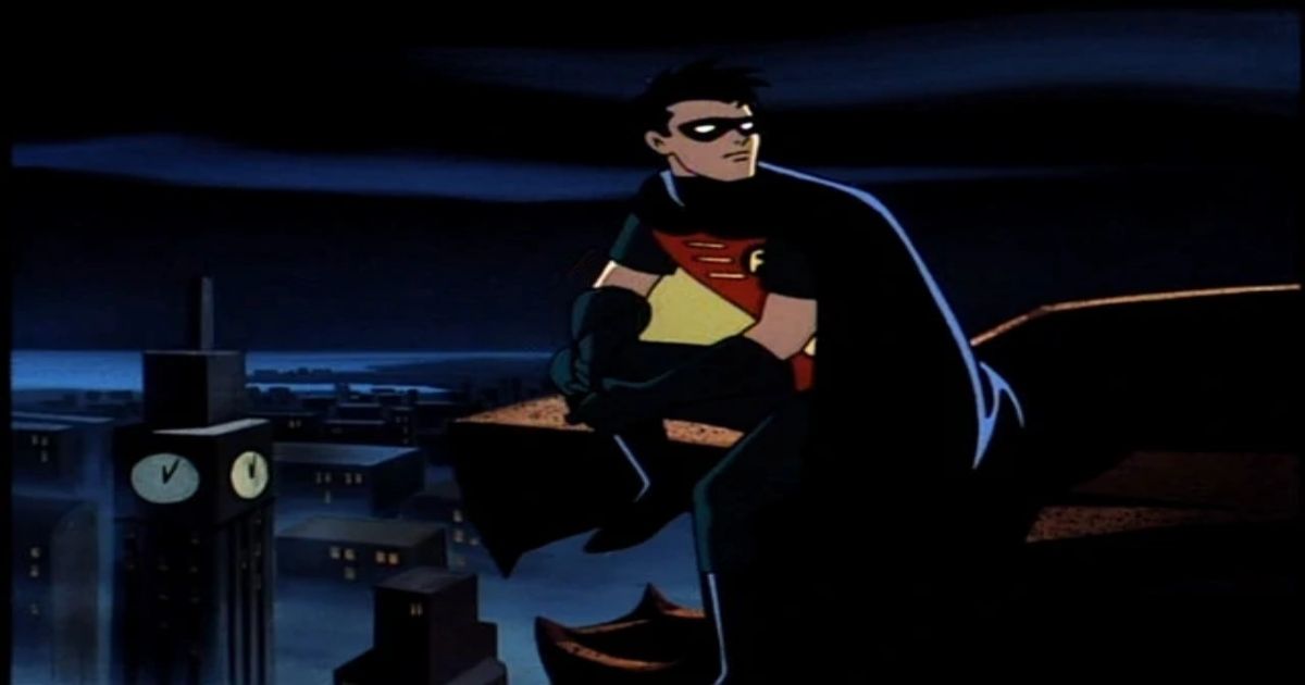 Robin's Reckoning- Robin on a gargoyle